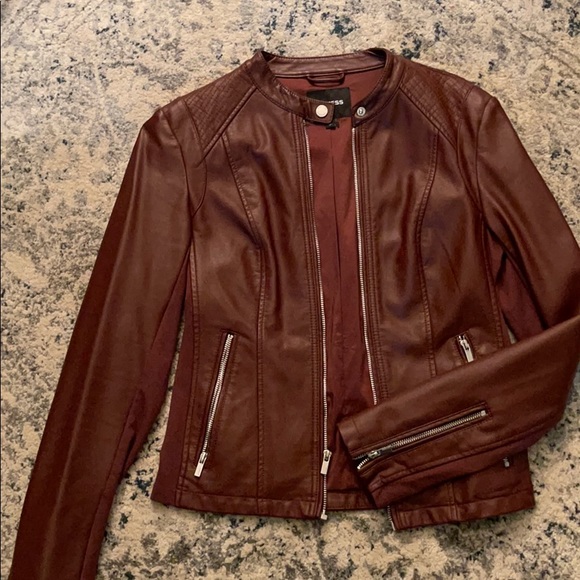 NWOT Express Motor Jacket in Cognac - Picture 2 of 4